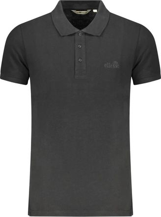 Ellesse Leonardo Polo - Heren - Polos - Zwart - S - Tops