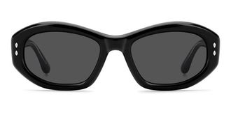 Isabel Marant IM 0237/S 807/IR Womens Sunglasses Black Size 55