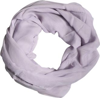 Dolce & Gabbana Womens Silk Rectangle Wrap Shawl Purple