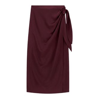 Imperial Falda Midi Imperial - Skirts - Mujer - P&uacute;rpura - S