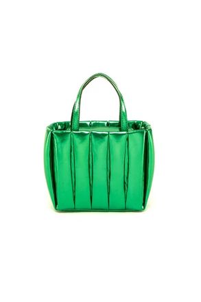 Themoir&egrave; Aria Laminated Bag In Grass Green