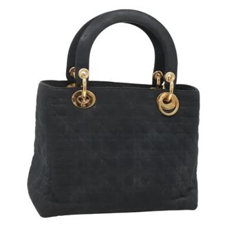 Dior Pre-owned Nylon Hand Bag - Dames - Vintage Handtas - Zwart - ONE Size - Nylon - Vintage