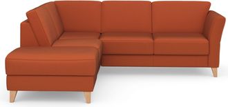 Sit&more Ecksofa »Visby L-Form« Wahlweise mit Bettfunktion und Stauraum, frei im Raum stellbar