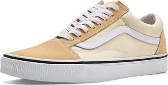 Vans Old Skooltm Skate Shoes 2-tone Sesame : Mens 10 - Womens 11.5 Medium, Textile/Leather