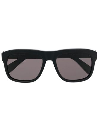 Saint Laurent Eyewear Zonnebril met vierkant montuur - Zwart