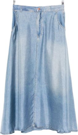 Pierre-Louis Mascia Womens Skirts Clear Blue