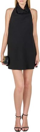 endless rose Halter Minidress in Black at Nordstrom, Size Medium