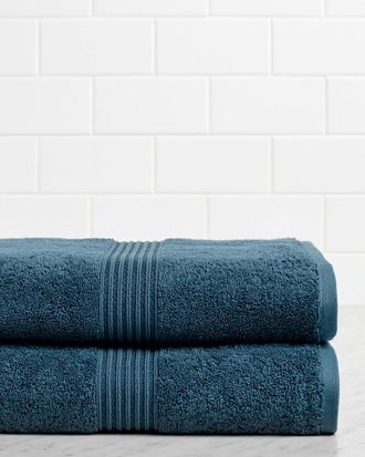 Superior Solid 2Pc Bath Sheet Egyptian Cotton Towel Set