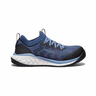 Keen Womens Arvada Shift Esd Work Sneaker In Vintage Indigo