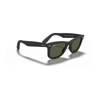Ray-Ban Wayfarer Zonnebril - Heren - Zonnebrillen - Zwart - 55 MM - Accessoires