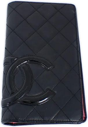 Chanel Pre-owned Wallets, female, Black, Size: ONE SIZE Pre-owned Fabric Wallet