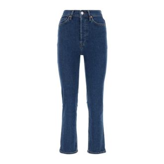 Re/Done Dames, Jeans, Blauw, Maat: W27 Denim