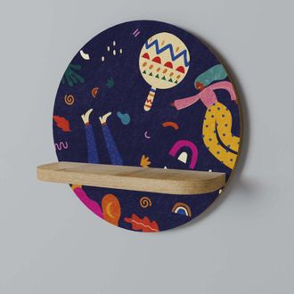 OEM Placeres Festivos Estante Redondo