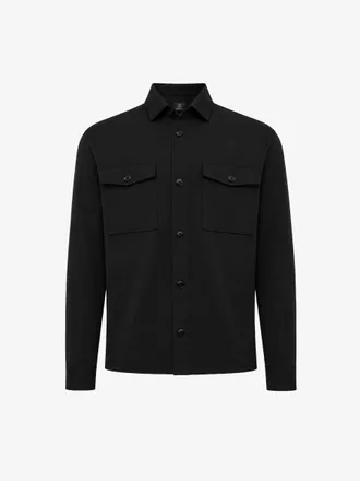 Genti Overshirt Midtown | Zwart