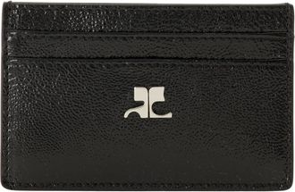 Courr&egrave;ges AC Cardholder - Dames - Portefeuilles - Zwart - ONE Size - Leer - Accessoires