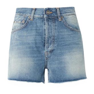 Dondup Denim Shorts - Dames - Denim shorts - Blauw - W25 - Denim - Korte Broeken