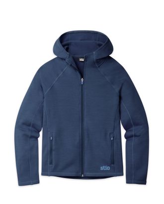 Stio Womens Glide Power Stretch Full Zip Hoodie