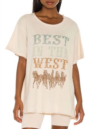Show me your Mumu Airport Tee In Western Graphic