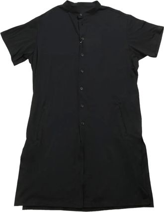 Yohji Yamamoto printed jersey shirt - Zwart