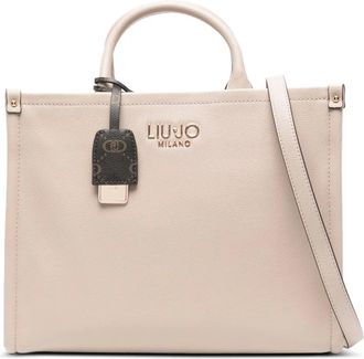 Liu Jo Borsa tote con ciondolo - Toni neutri