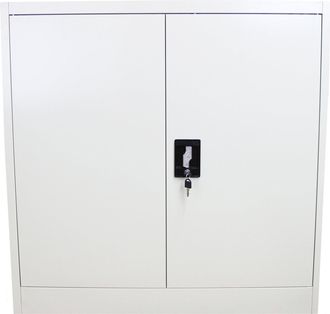 MonsterShop Monster Racking - Armario Met&aacute;lico De Oficina Interior Archivero Fichero Archivador Casillero Gabinete Cajonera Taquilla Mueble Almacenamiento Almacen