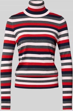 Christian Berg Regular Fit Longsleeve aus Viskose-Mix in Rot, Größe XXL