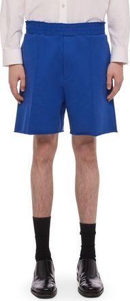 Helmut Lang Cotton French Terry Shorts in Royal Blue at Nordstrom, Size X-Large