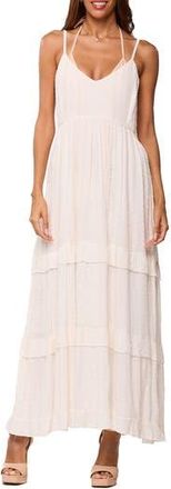 Ranee&rsquo;s Tiered Maxi Dress in White at Nordstrom Rack, Size Large/x-Large