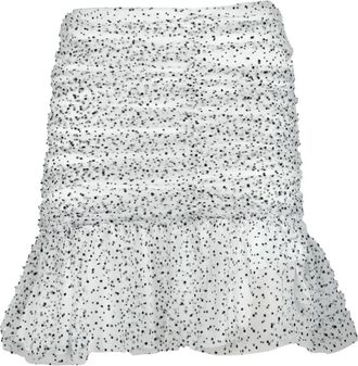 Aniye By Elegante Polyester Rok - Dames - Korte rokken - Wit - M - Polyester - Rokken
