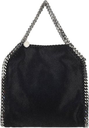 Stella McCartney Womens Mini Handbag Falabella Black Polyester Handbags Hand Bags