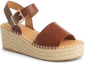 New York & Company Elandra Espadrille Sandal in Cognac at Nordstrom Rack, Size 8.5