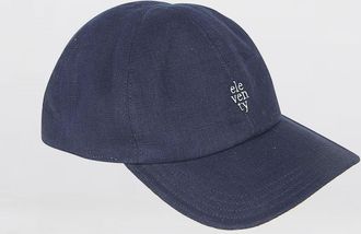 Eleventy Cappello da baseball in cotone e lino Eleventy