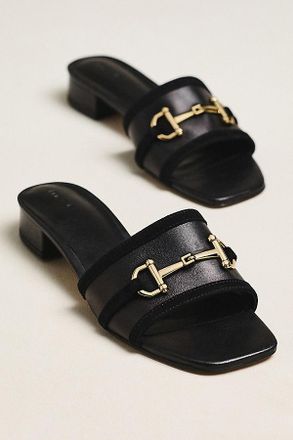 Maeve Horsebit Slide Sandals