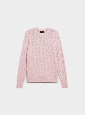 Le 31 Mens Twisted-cable sweater