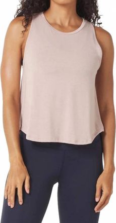 Glyder Electric Tank Top In Latte