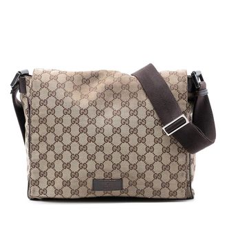 Gucci Pre-owned Gucci GG Canvas Messenger Bag Ladies TYL3X08EB0MGD096