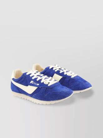 Autry suede and leather high top sneakers