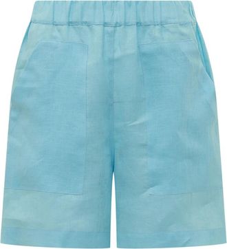 Sundek Shorts Burmudas - Dames - Korte Broeken - Blauw - S - Korte Broeken