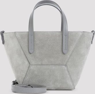 Brunello Cucinelli Suede Duomini Bag