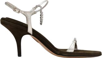 Chlo&eacute; Zia Pomp - Dames - Sandalen met hakken - Veelkleurig - 36 EU - Leer - Schoenen