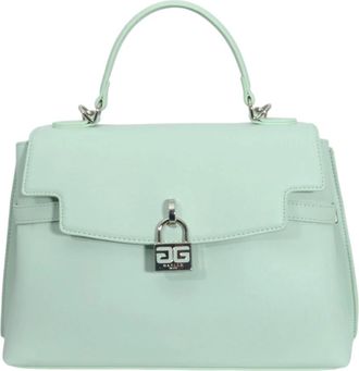 Ga&euml;lle Paris Mint Handtas met Logo Slot - Dames - Handtassen - Groen - ONE Size - Tassen