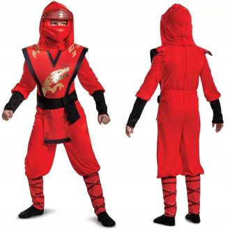 OEM Disfraz De Lego Ninjago Kai Legacy Para Ni&ntilde;os De 7 A 8 A&ntilde;os