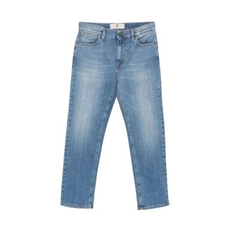 Pantaloni Torino Straight Jeans, male, Blue, Size: W27 Audrey Jeans