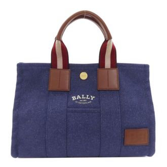 Bally Canvas Handbag (Pre-Owned)