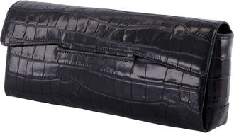 Toteme Womens Clutch Black Calfskin