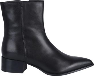 Fru.It 9000 Enkellaarsjes - Dames - Enkellaarsjes - Zwart - 38 EU - Leer - Schoenen