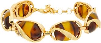 Kenneth Jay Lane Plated Link Bracelet