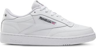 Reebok Mens Club C 85 - Shoes Footwear White/Footwear White/Core Black Size 10.0