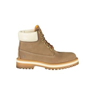 Lumberjack Beige Polyester Ankle Womens Boots