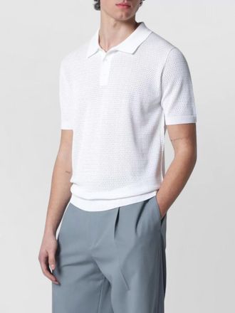 Roberto Collina openwork polo shirt